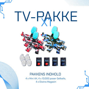 Bundle X1 - Mini AK, Gelballs og Tilbehør