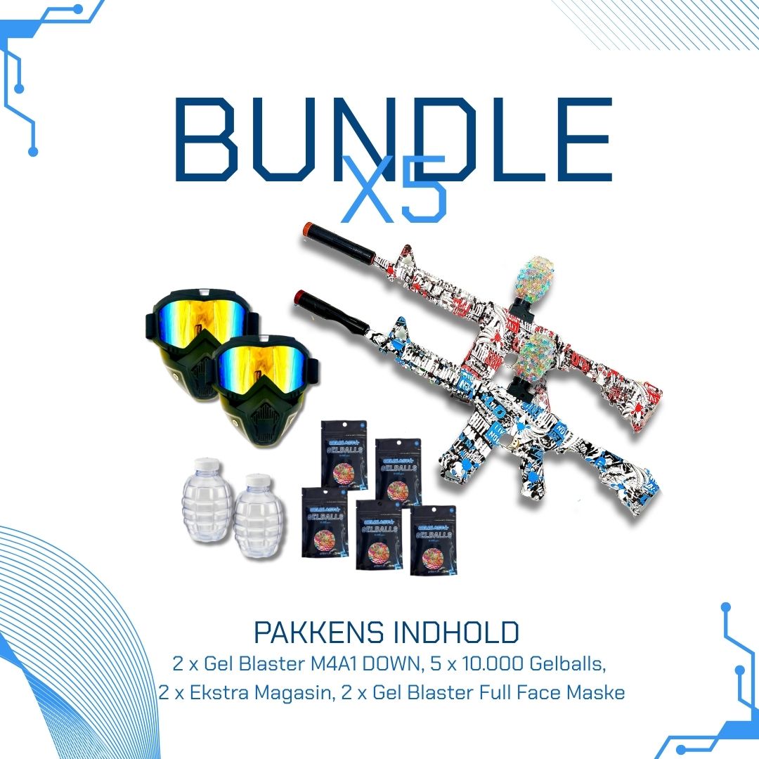 Bundle X5 - GelBlast M4A1 DOWN WAR