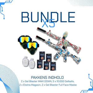 Bundle X5 - GelBlast M4A1 DOWN WAR