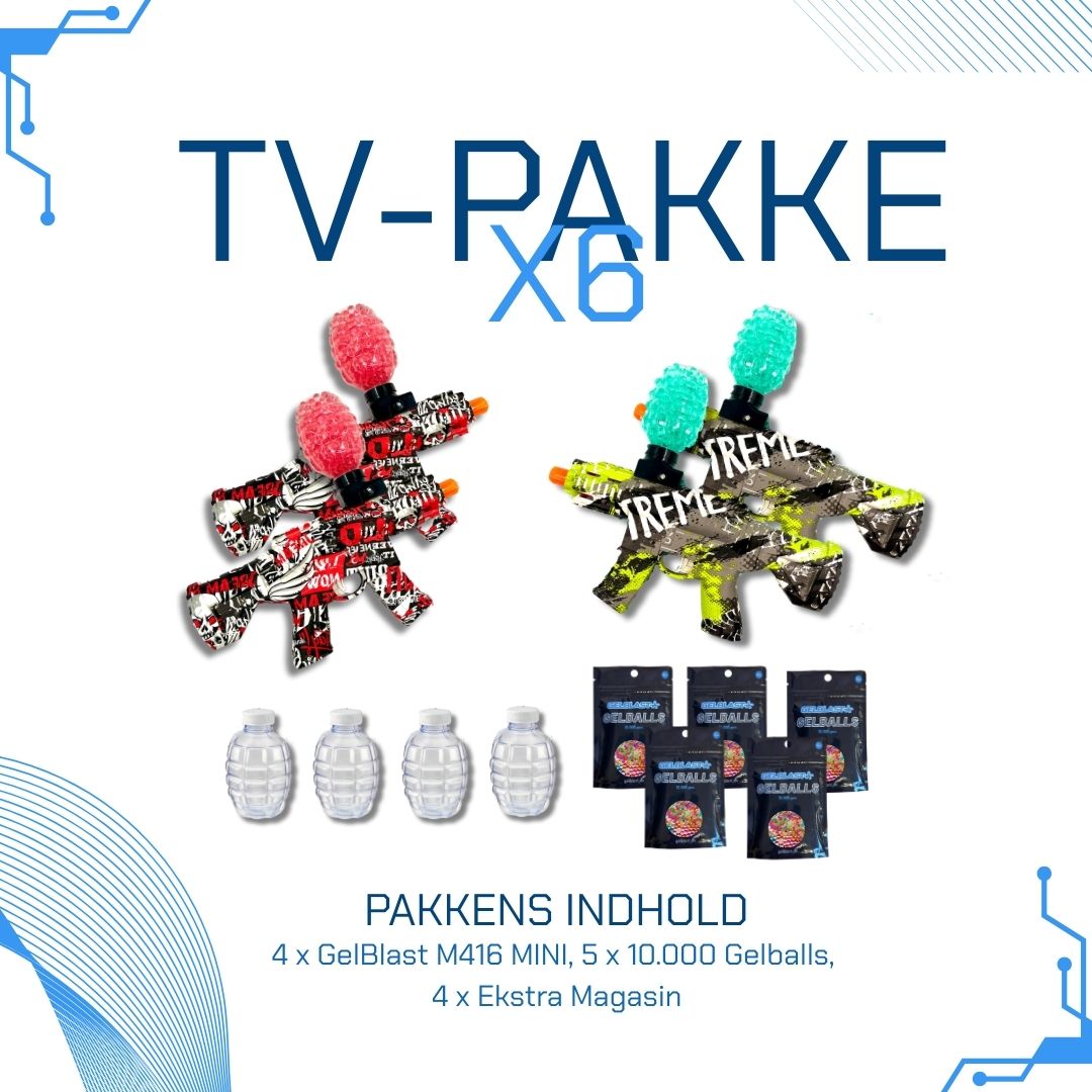Bundle X6 - GelBlast M416 MINI - BIG PACKET