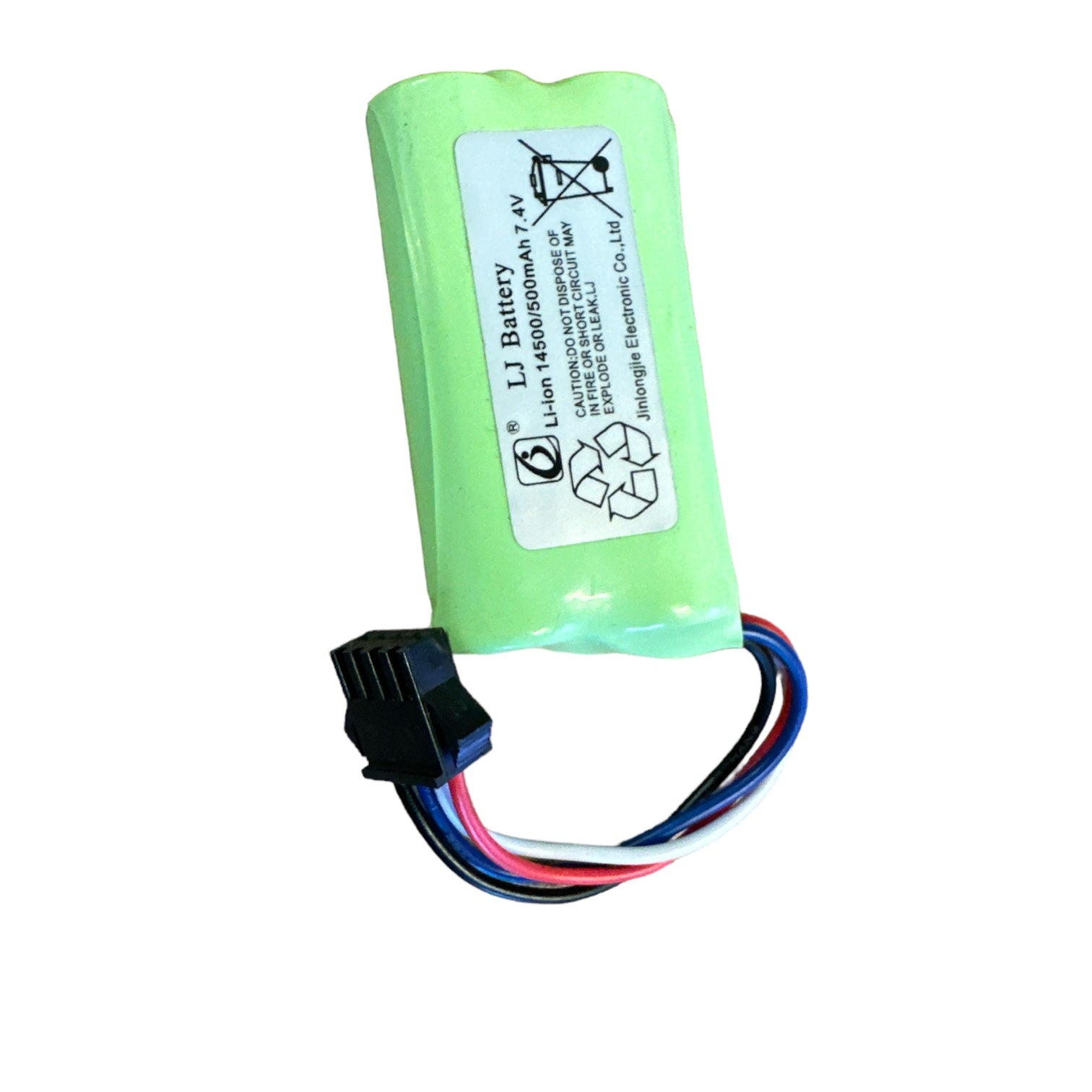 Gelblast 7.4V Batteri med 4 Pols Stik