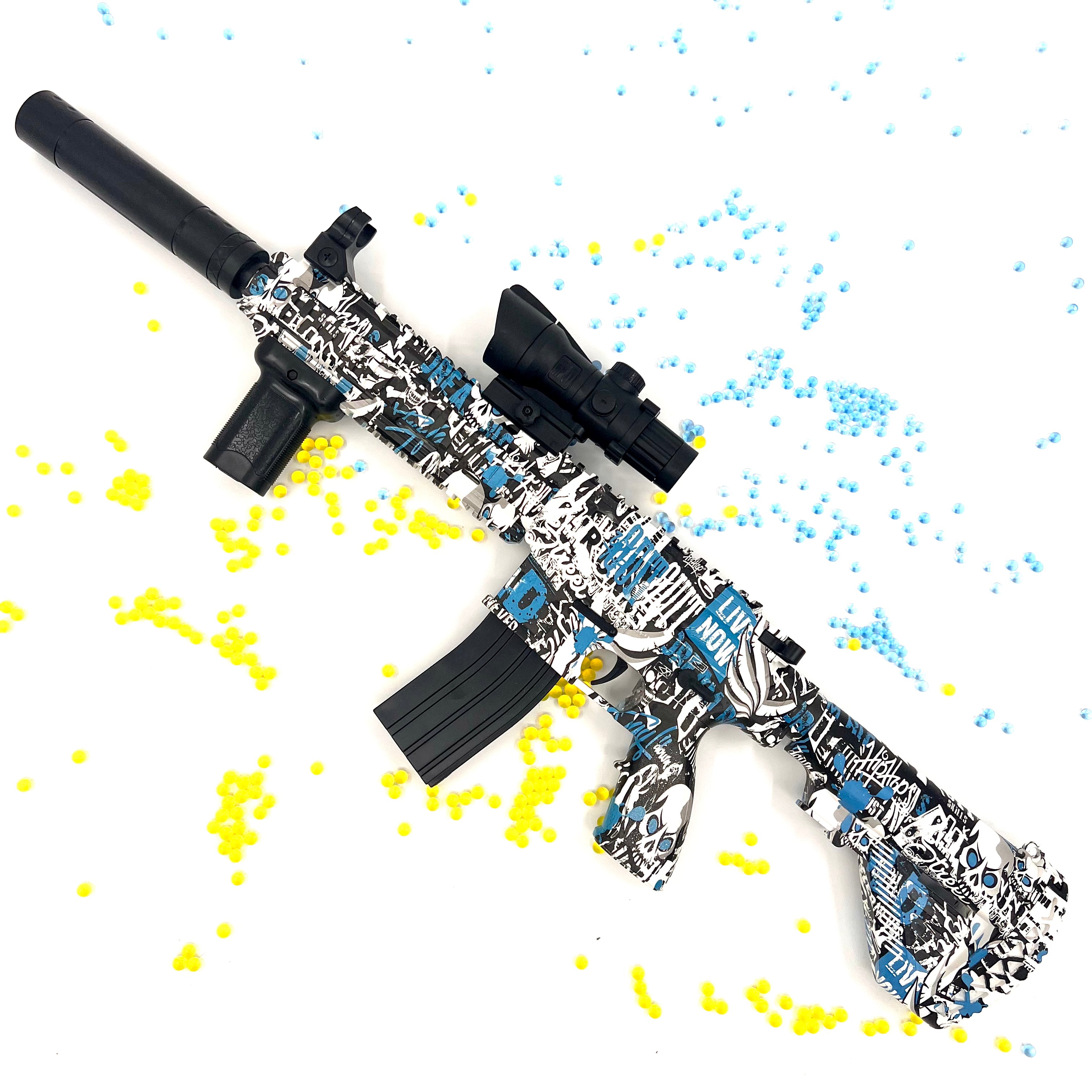Gel Blaster M4A1 Blå