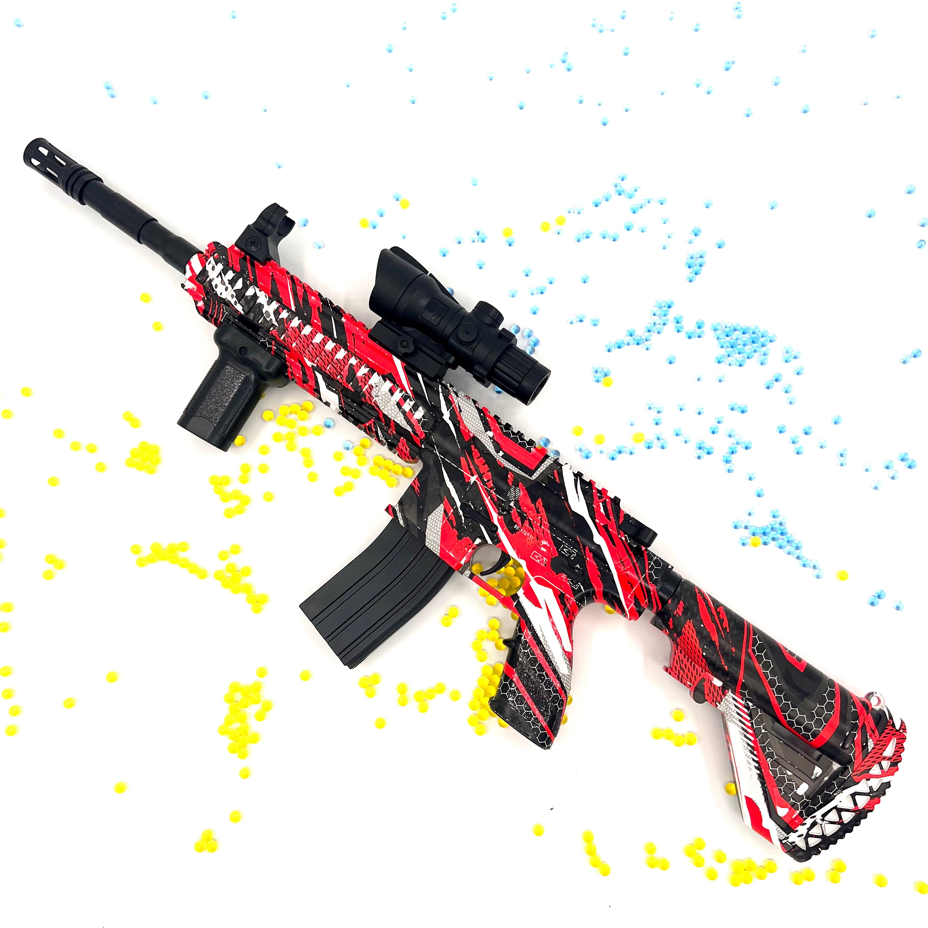 Gel Blaster M4A1 Rød