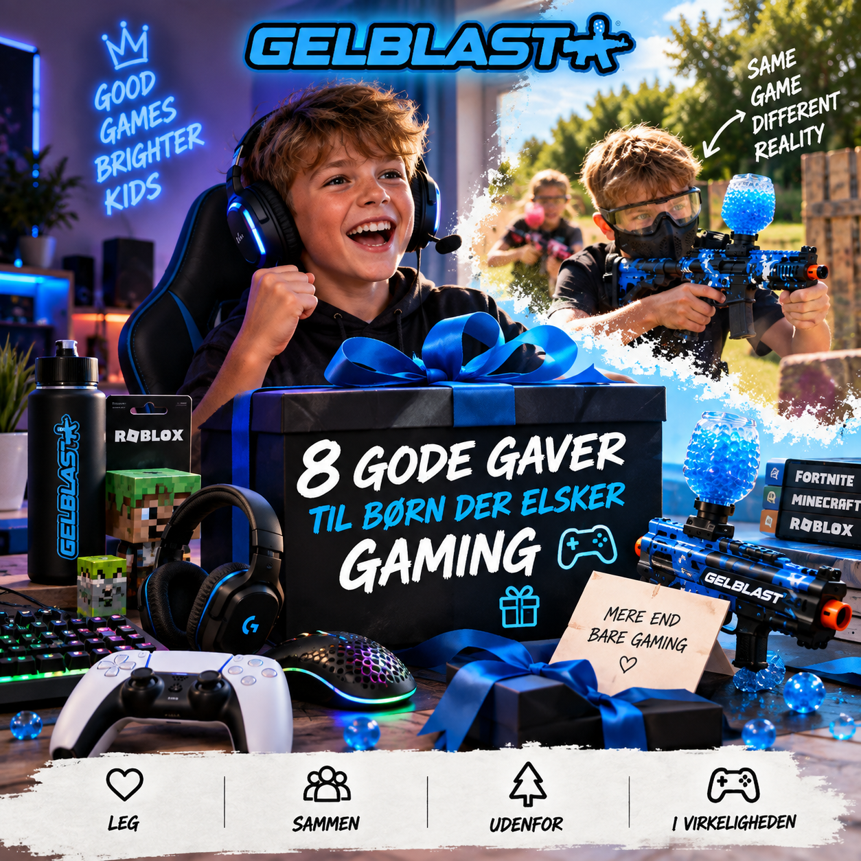 8 gode gaver til børn der elsker gaming 🎮🎁