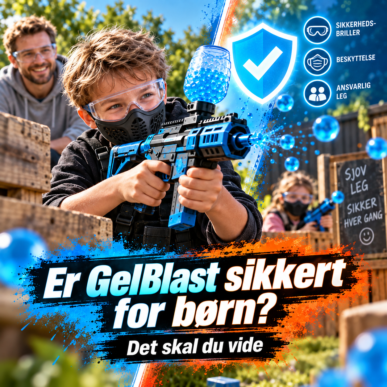 Er Gel Blasters sikre for børn? Det skal du vide 👇