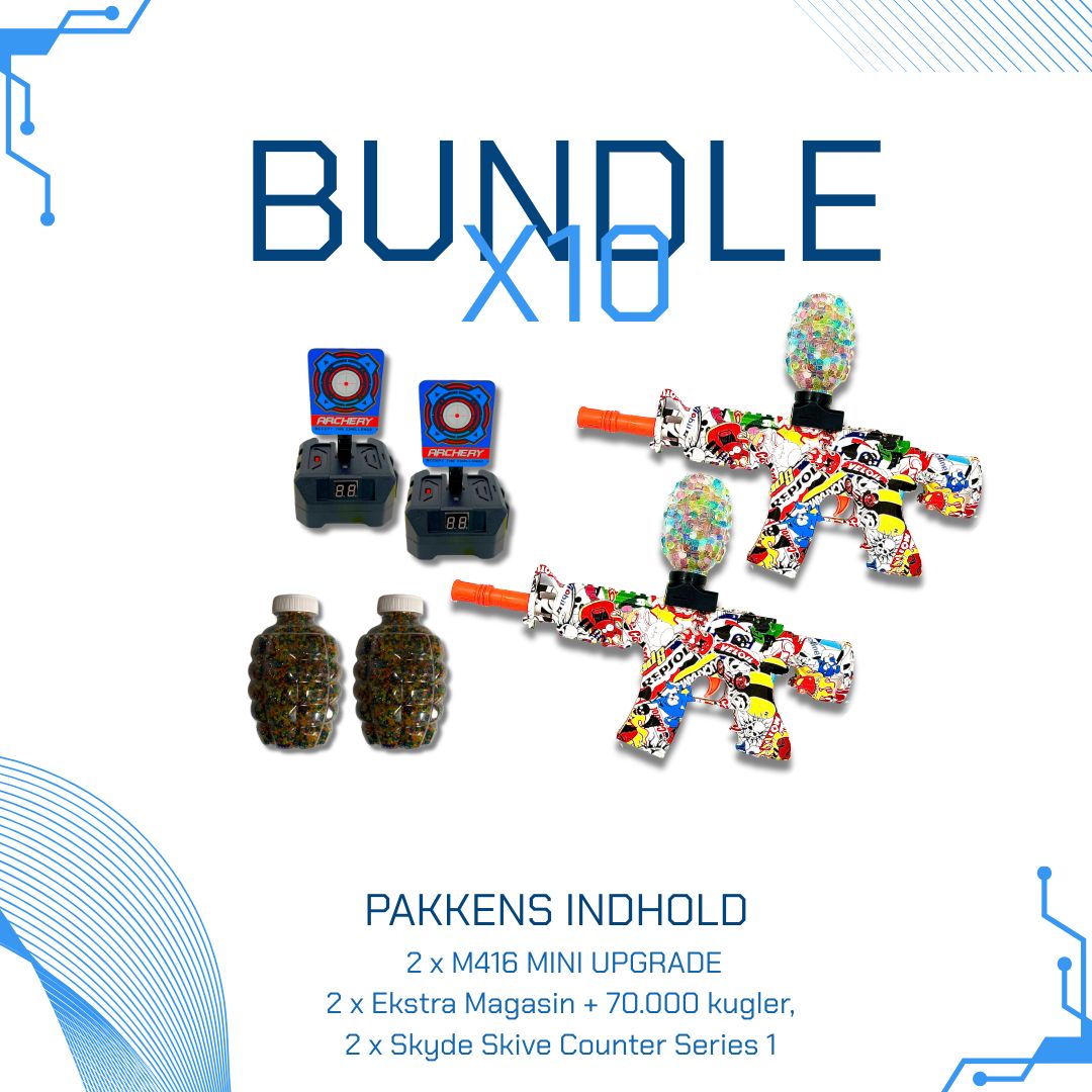 Bundle X10 - GelBlast M416 Mini Upgrade