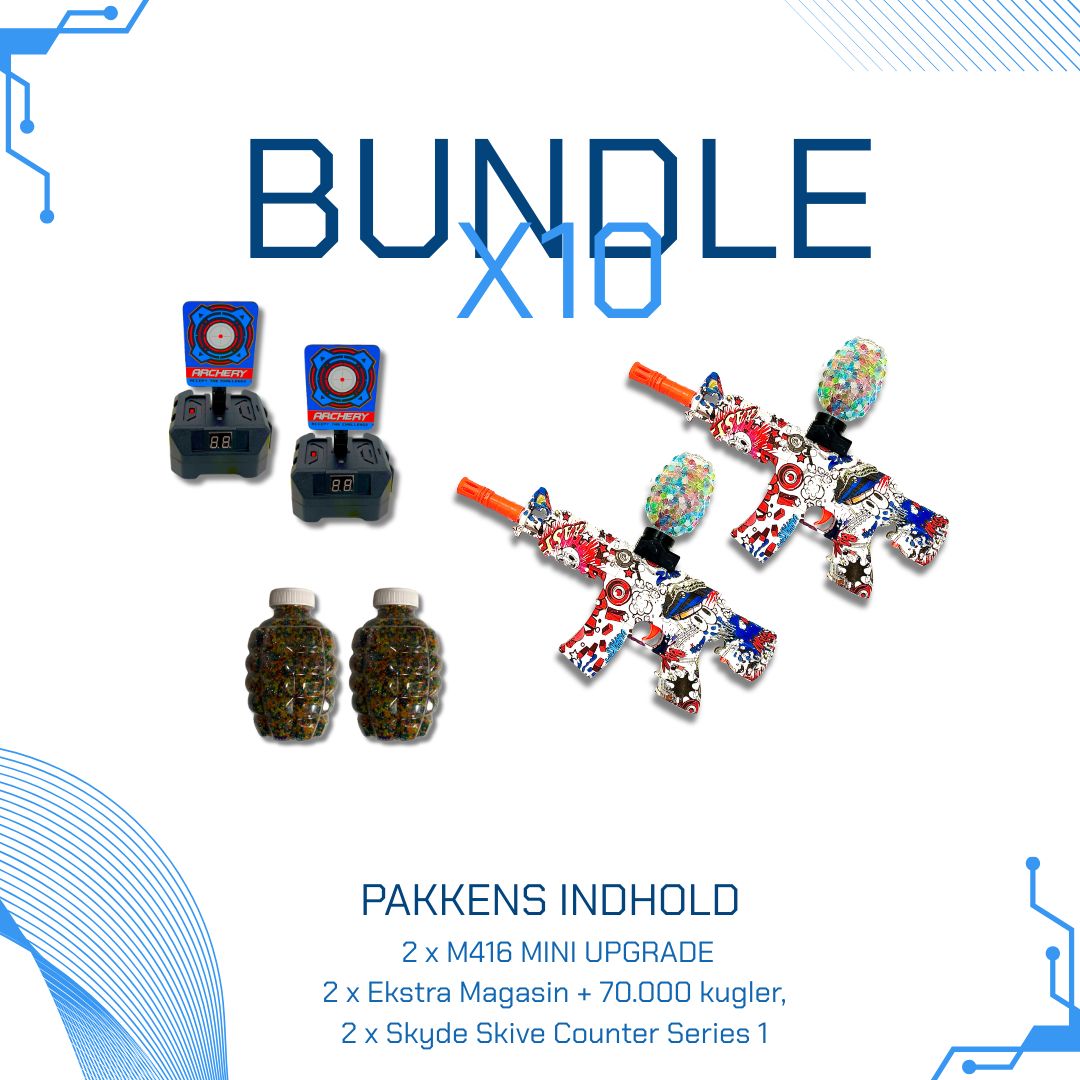 Bundle X10 - GelBlast M416 Mini Upgrade