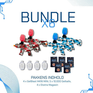 Bundle X6 - GelBlast M416 MINI - BIG PACKET