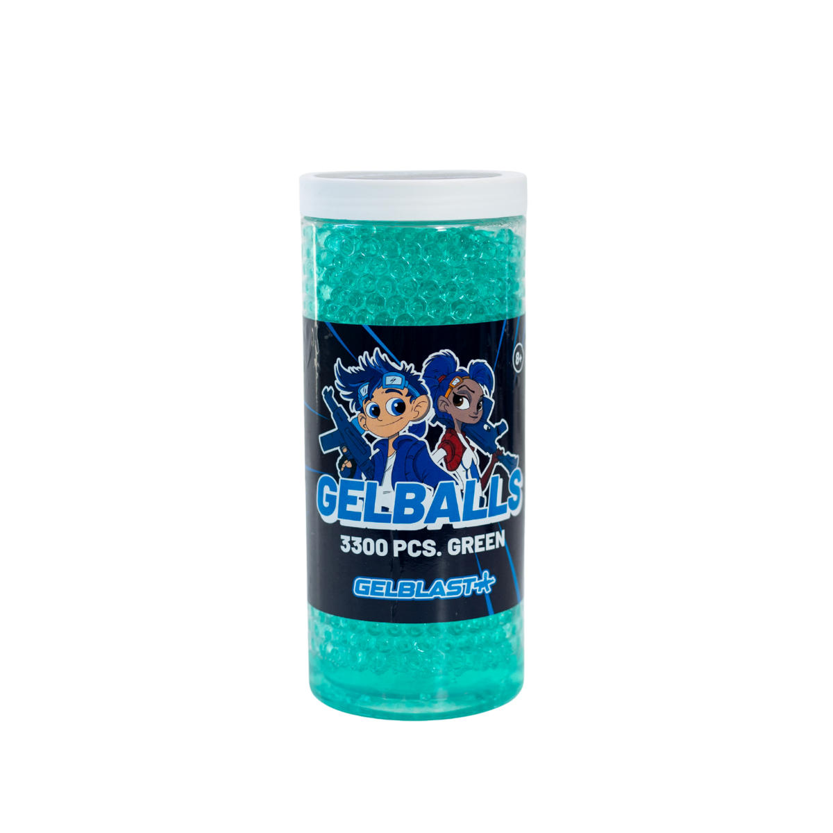 GelBalls 3.300 stk. - Green +8