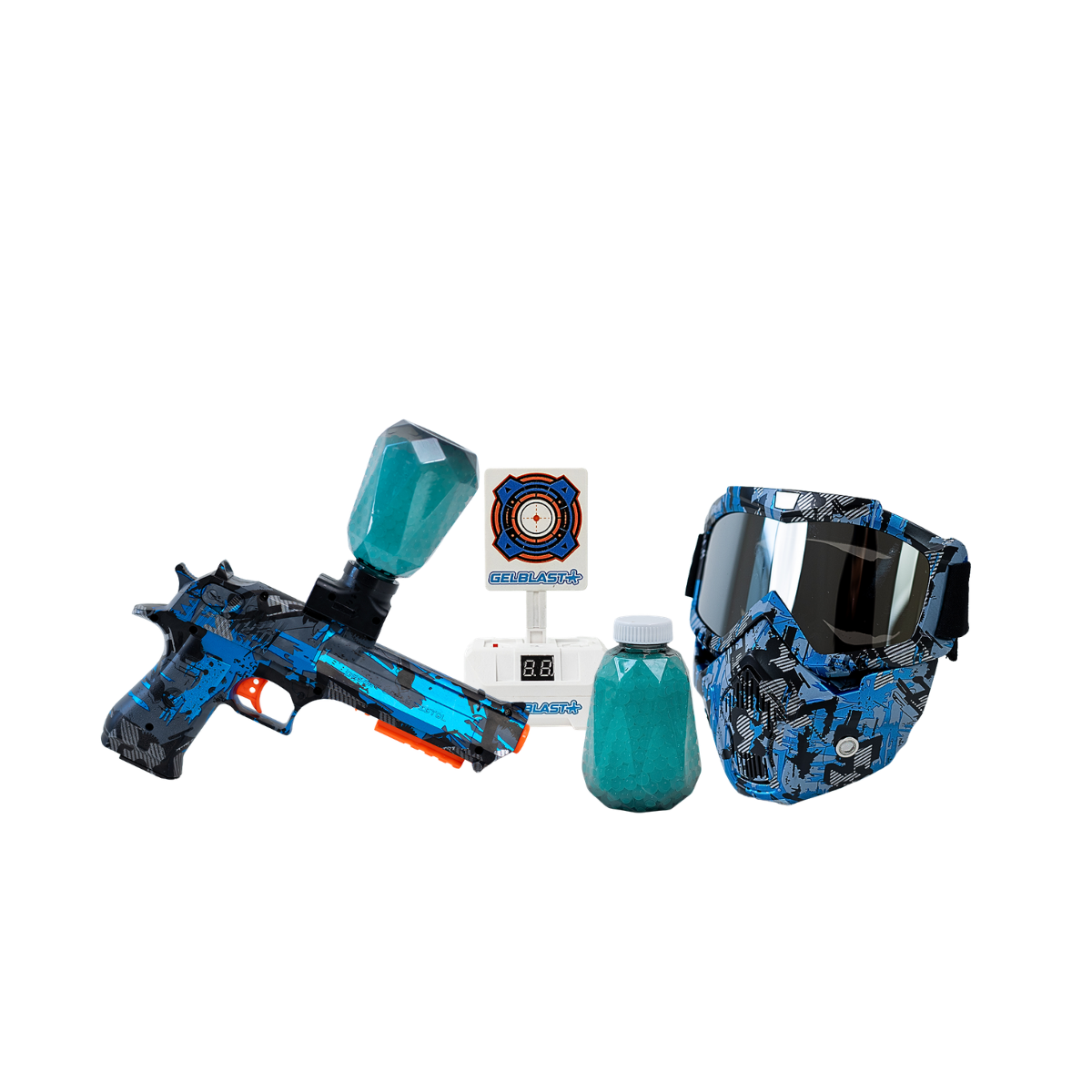 GelBlast Eagle Rush - Silver Military +8