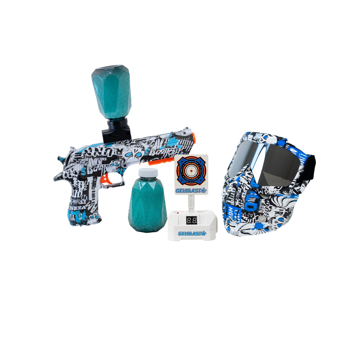 GelBlast Eagle Rush - Blue Frozen +8