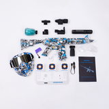 GelBlast M4A1-LIGHTSTORM - Blue Frozen +8