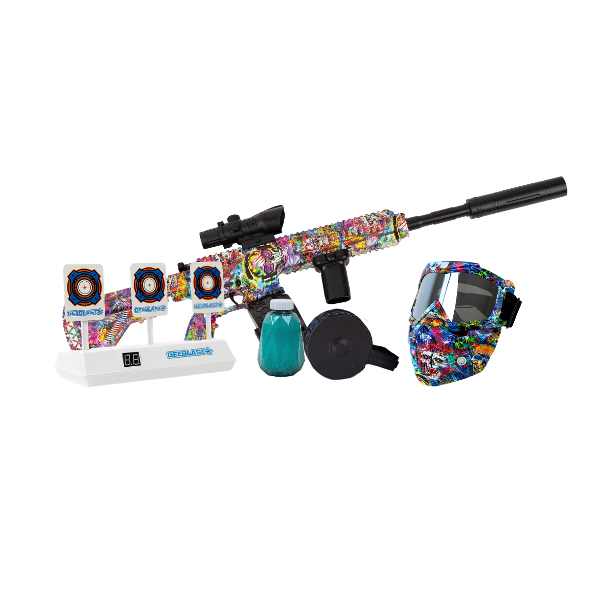 GelBlast M4A1 ULTRA - Purple Devils +8