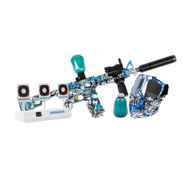 GelBlast M4A1-LIGHTSTORM - Blue Frozen +8