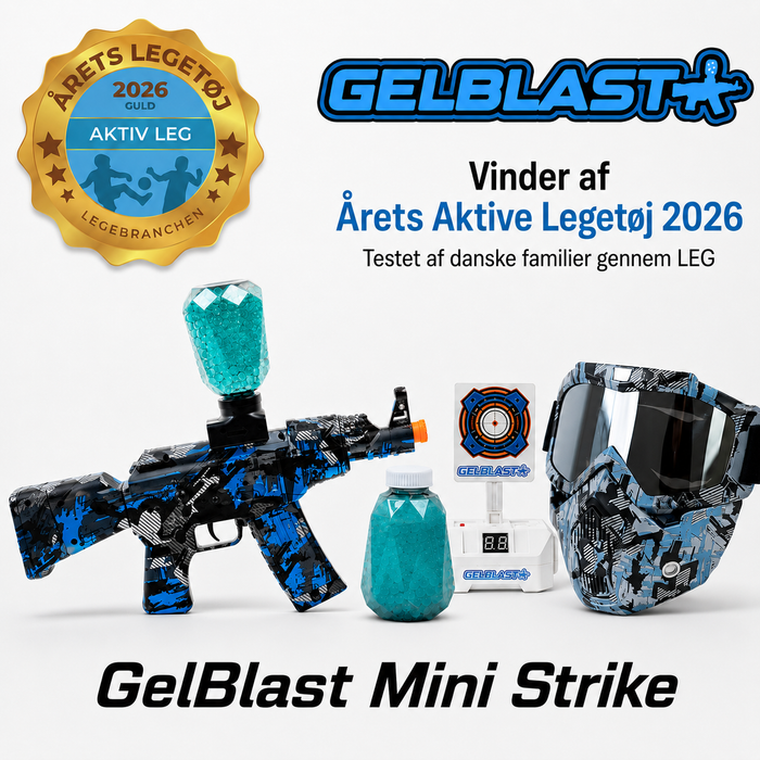 GelBlast Mini Strike - Silver Military +8