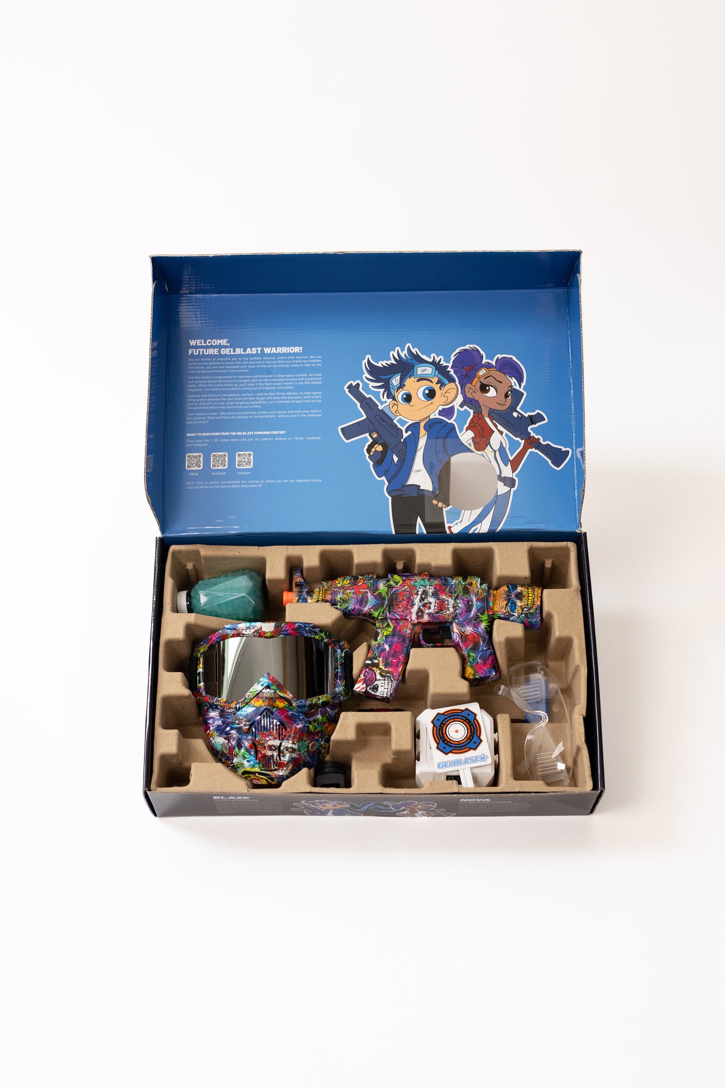 GelBlast Mini Strike - Purple Devils