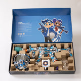 GelBlast Strike-Ump - Blue Frozen +8