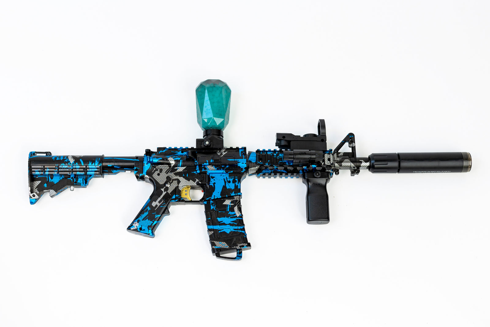 GelBlast M4A1-LIGHTSTORM - Silver Military