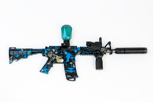 GelBlast M4A1-LIGHTSTORM - Silver Military +8