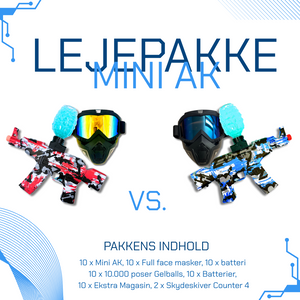 Gel Blast MINI AK Lejepakke