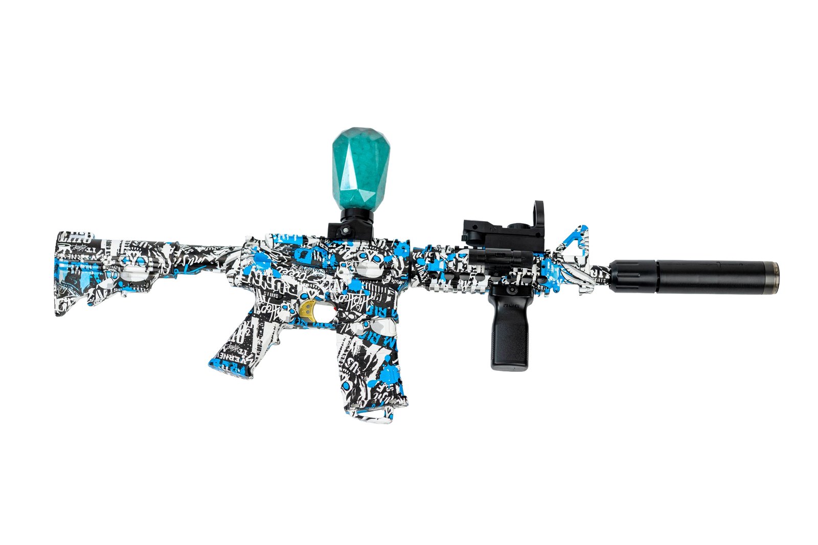 GelBlast M4A1-LIGHTSTORM - Blue Frozen