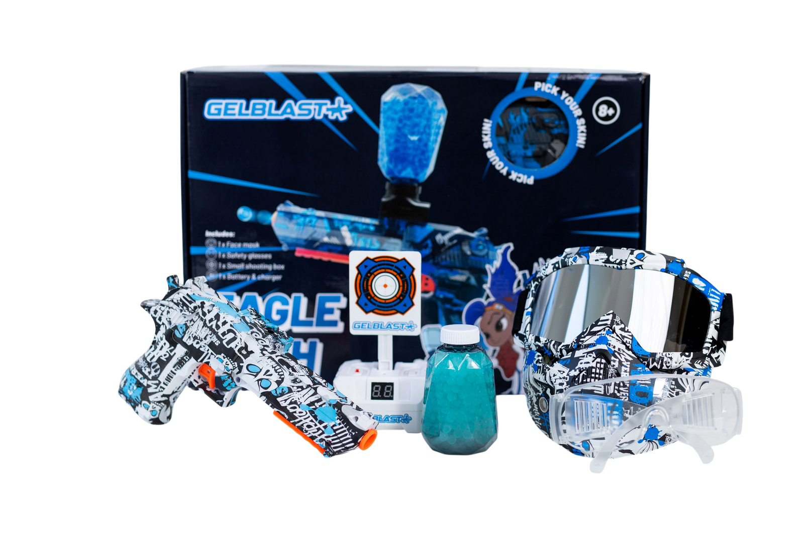 GelBlast Eagle Rucsh - Blue Frozen