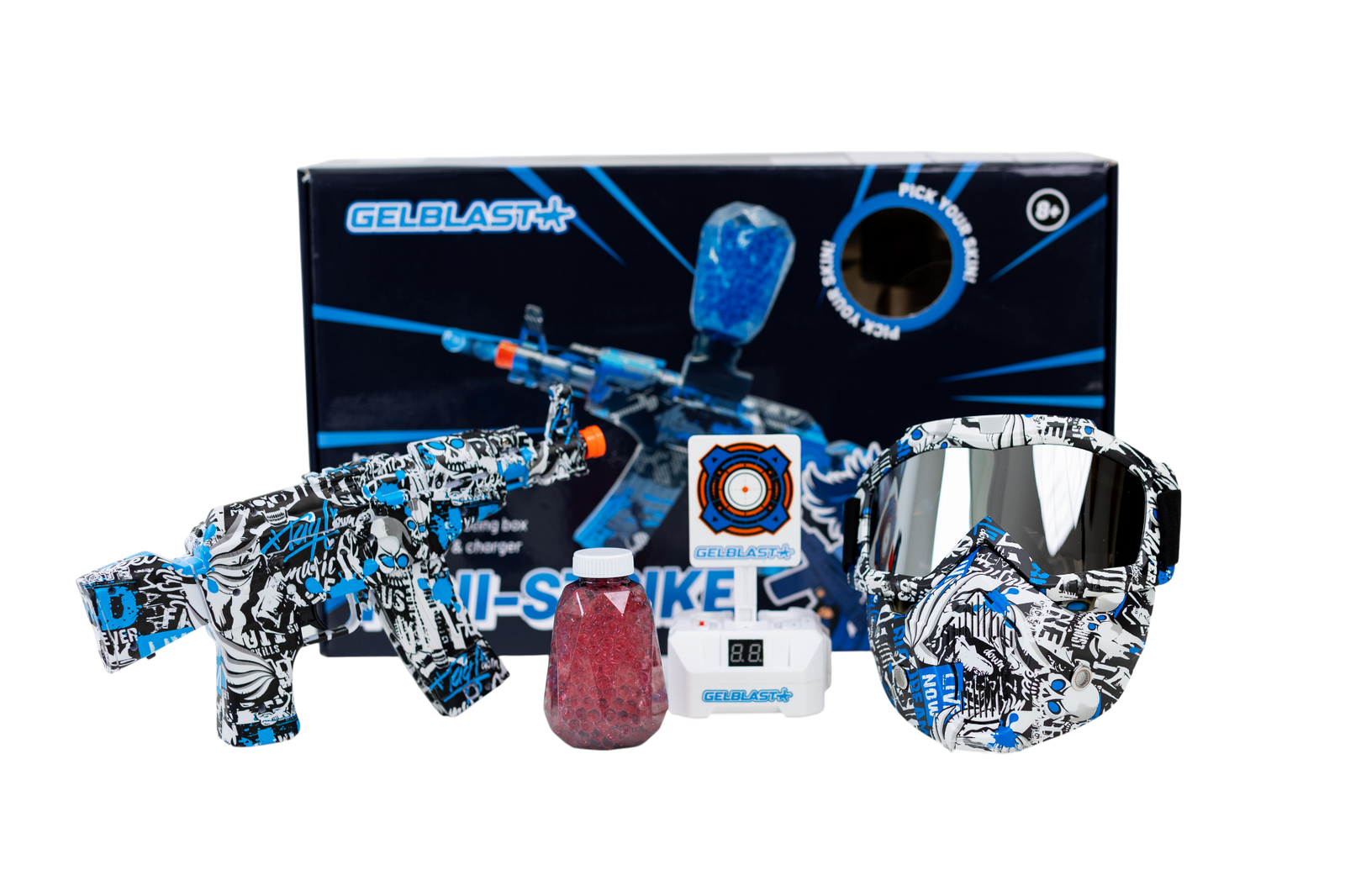 GelBlast Mini Strike - Blue Frozen